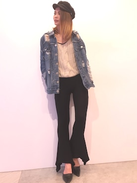 m a oさん（レディース・157cm）の春コーディネート