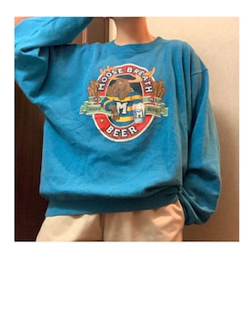 「HANES（ヘインズ）のアイテム（スウェット）」を使った、Marinaさん（レディース・157cm）の冬コーディネート