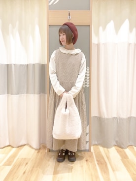 あやかさん（レディース・153cm）の冬コーディネート