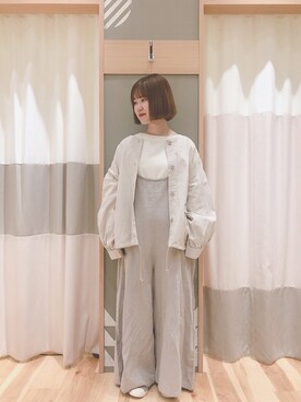 あやかさん（レディース・153cm）の春コーディネート