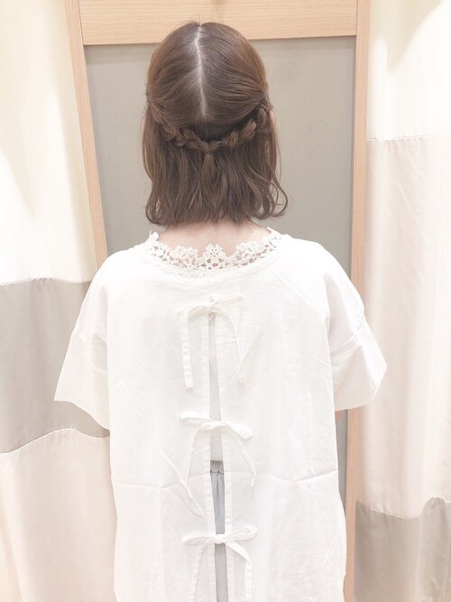 あやか（SM2 keittio MARK IS 静岡）｜Samansa Mos2のシャツ/ブラウスを使ったコーディネート - WEAR