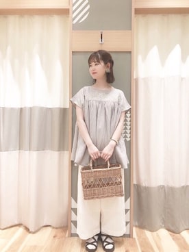 あやかさん（レディース・153cm）の夏コーディネート