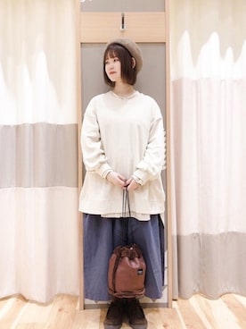 あやかさん（レディース・153cm）の秋コーディネート