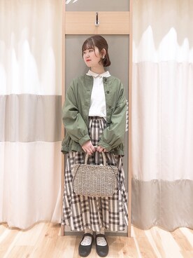 あやかさん（レディース・153cm）の春コーディネート