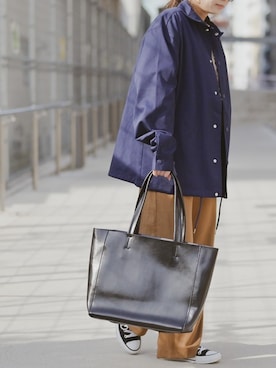 「JOHN'S CLOSET（ジョンズクローゼット）のアイテム」を使った、enamin　相互フォローさん（レディース・155cm）の冬コーディネート