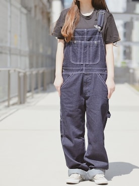 「ノースフェイス」｜enamin　相互フォローさん（レディース・155cm）の春コーディネート