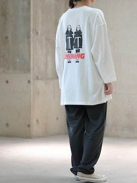 「JOHN'S CLOSET（ジョンズクローゼット）のアイテム」を使った、enamin　相互フォローさん（レディース・155cm）の冬コーディネート