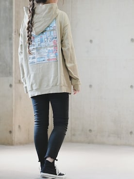 「JOHN'S CLOSET（ジョンズクローゼット）のアイテム」を使った、enamin　相互フォローさん（レディース・155cm）の冬コーディネート