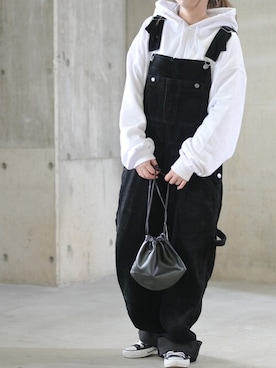 「JOHN'S CLOSET（ジョンズクローゼット）のアイテム」を使った、enamin　相互フォローさん（レディース・155cm）の冬コーディネート