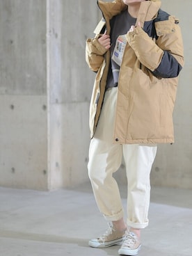 「GERRY（ジェリー）のアイテム」を使った、enamin　相互フォローさん（レディース・155cm）の冬コーディネート