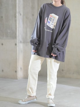 「GERRY（ジェリー）のアイテム」を使った、enamin　相互フォローさん（レディース・155cm）の冬コーディネート