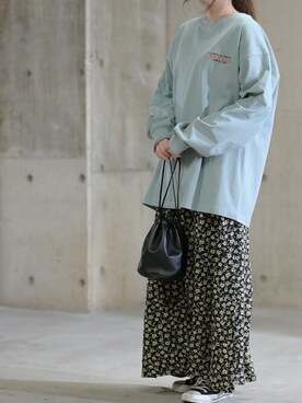 「JOHN'S CLOSET（ジョンズクローゼット）のアイテム」を使った、enamin　相互フォローさん（レディース・155cm）の春コーディネート