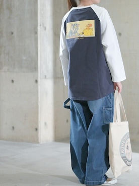 「JOHN'S CLOSET（ジョンズクローゼット）のアイテム」を使った、enamin　相互フォローさん（レディース・155cm）の春コーディネート