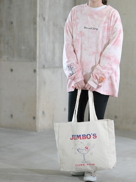 「JOHN'S CLOSET（ジョンズクローゼット）のアイテム」を使った、enamin　相互フォローさん（レディース・155cm）の春コーディネート