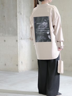 「JOHN'S CLOSET（ジョンズクローゼット）のアイテム」を使った、enamin　相互フォローさん（レディース・155cm）の春コーディネート