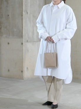 「JOHN'S CLOSET（ジョンズクローゼット）のアイテム」を使った、enamin　相互フォローさん（レディース・155cm）の春コーディネート