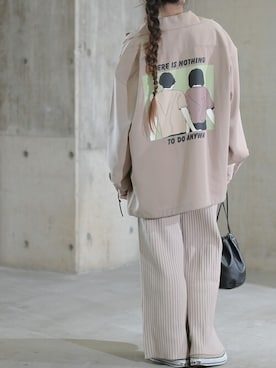 「JOHN'S CLOSET（ジョンズクローゼット）のアイテム」を使った、enamin　相互フォローさん（レディース・155cm）の春コーディネート