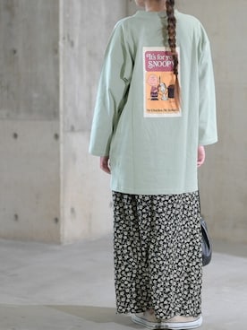 「JOHN'S CLOSET（ジョンズクローゼット）のアイテム」を使った、enamin　相互フォローさん（レディース・155cm）の春コーディネート