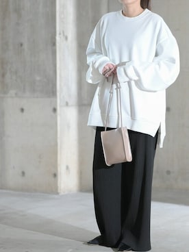 「JOHN'S CLOSET（ジョンズクローゼット）のアイテム」を使った、enamin　相互フォローさん（レディース・155cm）の春コーディネート