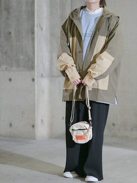 「JOHN'S CLOSET（ジョンズクローゼット）のアイテム」を使った、enamin　相互フォローさん（レディース・155cm）の春コーディネート