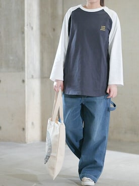「JOHN'S CLOSET（ジョンズクローゼット）のアイテム」を使った、enamin　相互フォローさん（レディース・155cm）の春コーディネート