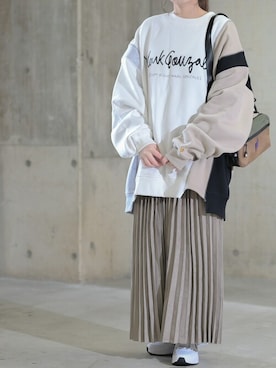 「GERRY（ジェリー）のアイテム」を使った、enamin　相互フォローさん（レディース・155cm）の春コーディネート