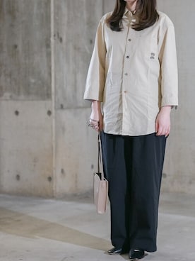 「ROOT THREE（ルートスリー）のアイテム」を使った、enamin　相互フォローさん（レディース・155cm）の夏コーディネート