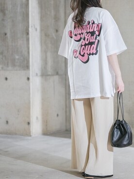 「JOHN'S CLOSET（ジョンズクローゼット）のアイテム」を使った、enamin　相互フォローさん（レディース・155cm）の夏コーディネート