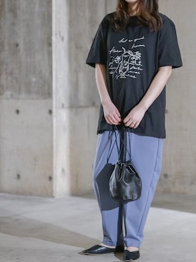 「JOHN'S CLOSET（ジョンズクローゼット）のアイテム」を使った、enamin　相互フォローさん（レディース・155cm）の夏コーディネート