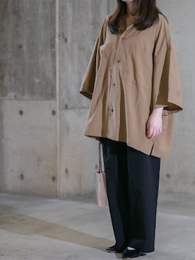 「ROOT THREE（ルートスリー）のアイテム」を使った、enamin　相互フォローさん（レディース・155cm）の夏コーディネート