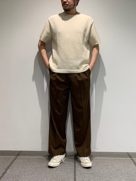 塚原 寿雄さん（メンズ・181cm）の春コーディネート