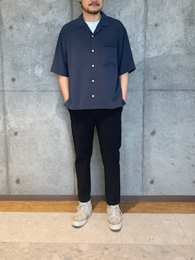 塚原 寿雄さん（メンズ・181cm）の夏コーディネート