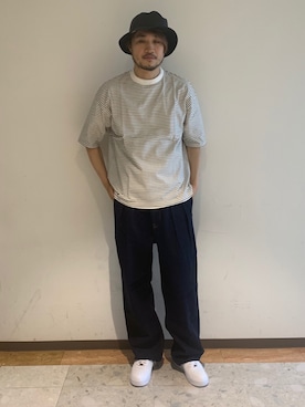 塚原 寿雄さん（メンズ・181cm）の夏コーディネート