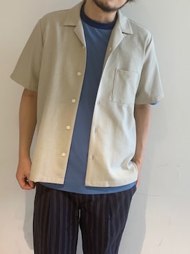 塚原 寿雄さん（メンズ・181cm）の夏コーディネート