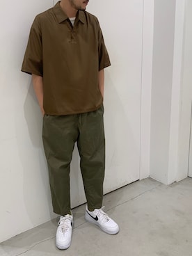 「PUBLIC TOKYO（パブリックトウキョウ）のアイテム」を使った、塚原 寿雄さん（メンズ・181cm）の夏コーディネート