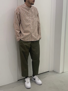 塚原 寿雄さん（メンズ・181cm）の夏コーディネート