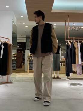 塚原 寿雄さん（メンズ・181cm）の夏コーディネート