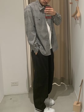 塚原 寿雄さん（メンズ・181cm）の秋コーディネート