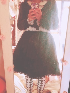 「ロリィタ」｜「アイテム（その他アウター）」を使った、もっちちゃんさん（レディース・156cm）の冬コーディネート
