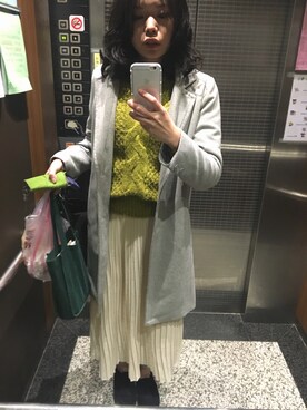 Joy Lさん（レディース・164cm）の冬コーディネート