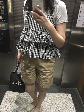 「sanuk（サヌーク）のアイテム」を使った、Joy Lさん（レディース・164cm）の秋コーディネート