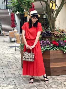 いちえさん（レディース・156cm）の夏コーディネート