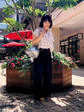 いちえさん（レディース・156cm）の夏コーディネート