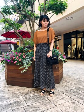 いちえさん(レディース・156cm)の夏コーディネート