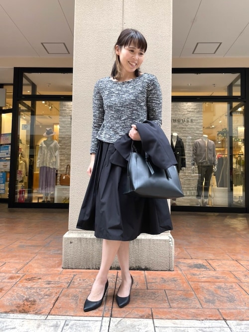 アバハウス ルージュ ヴィフ ラクレ 三井アウトレットパーク 滋賀竜王店ichie Usuiさんのワンピースを使ったコーディネート Zozotown