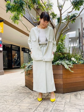 いちえさん（レディース・156cm）の春コーディネート