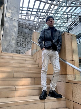 Wu さん（メンズ・180cm）の春コーディネート