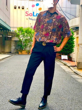 RYOSUKEさん（メンズ・176cm）の夏コーディネート