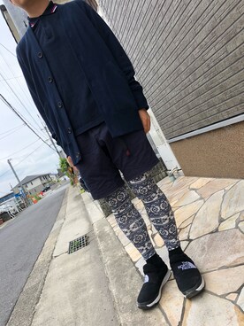 ポロシャツを使った 登山 のメンズ人気ファッションコーディネート Wear