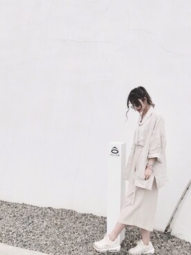 「kimono」｜「アイテム（その他アウター）」を使った、Rosie🌹さん（レディース・161cm）の秋コーディネート